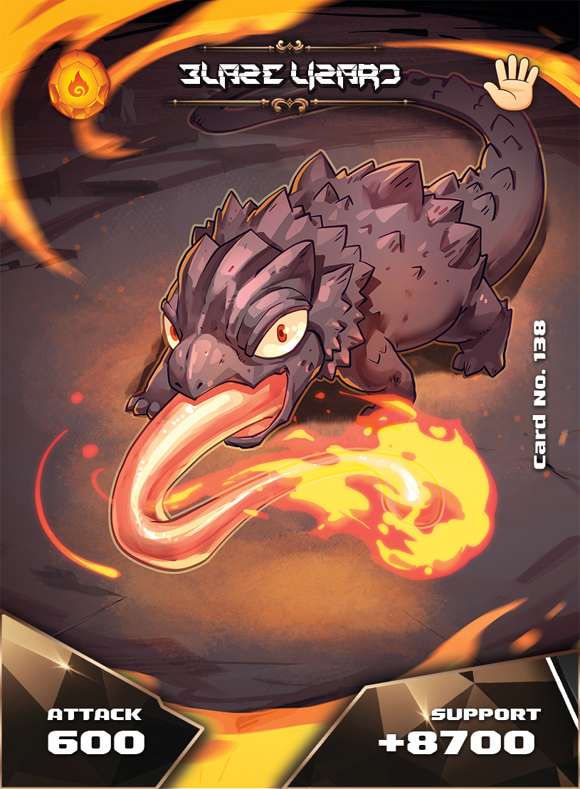 Blaze Lizard (เบลซ ลิซาร์ด) #138